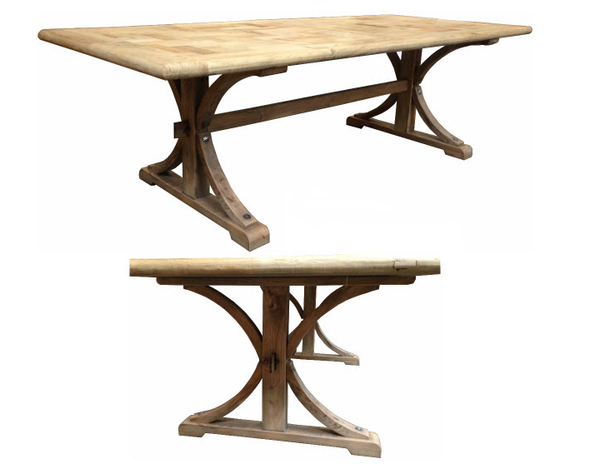 Antilles Dining Table Rectangle Natural Base
