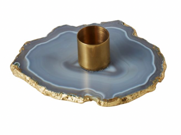 Agate Candle holder