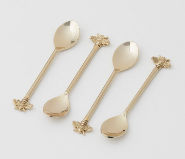 Bee cocktail spoon