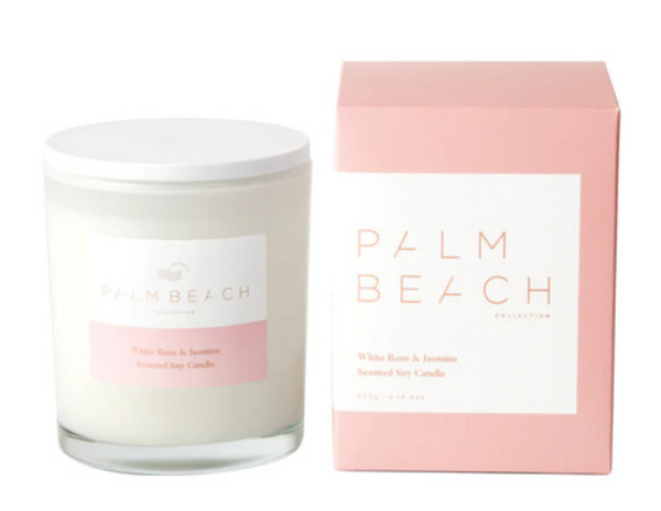 Palm Beach Collection - White Rose and Jasmine 420g Candle