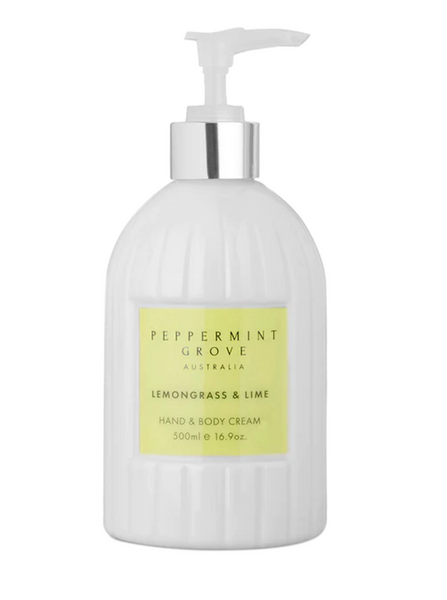 Peppermint Grove Hand and Body Cream 500ml
