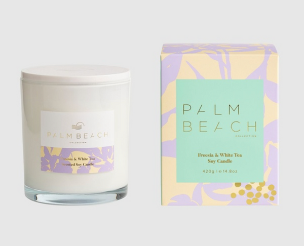 Palm Beach Collection - Freesia and White Tea 420g Candle