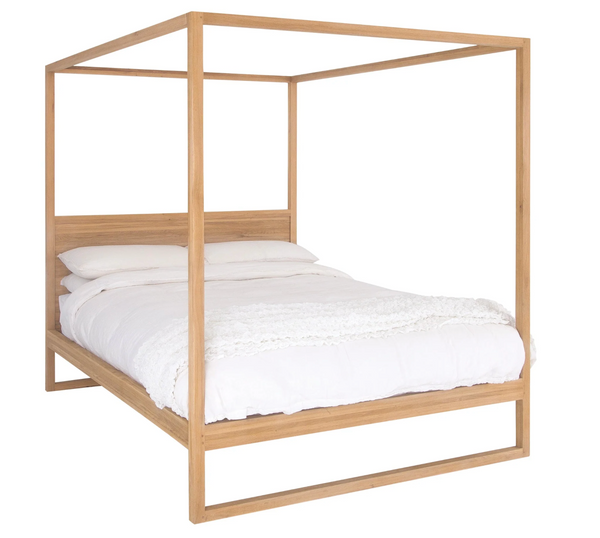 Strand 4 Poster Bed Oak
