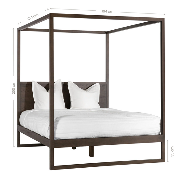 Strand 4 Poster Bed Walnut