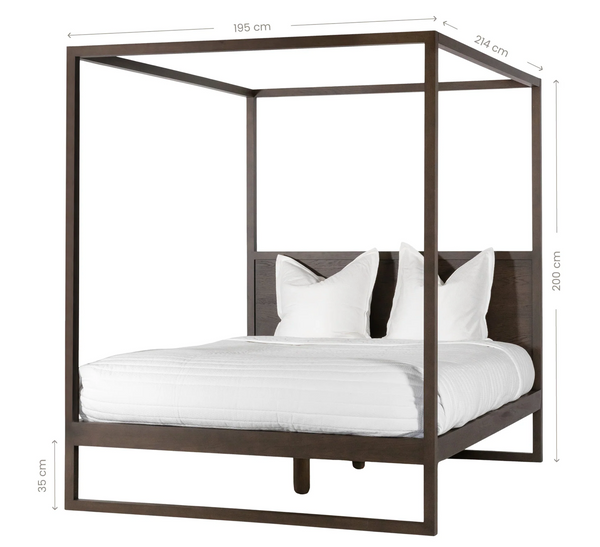 Strand 4 Poster Bed Walnut