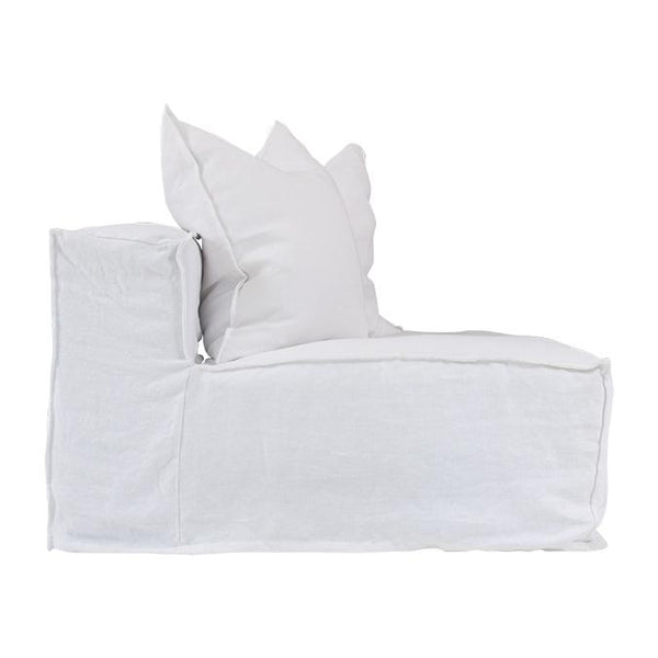 Hendrix Sofa Middle Uniqwa Furniture White