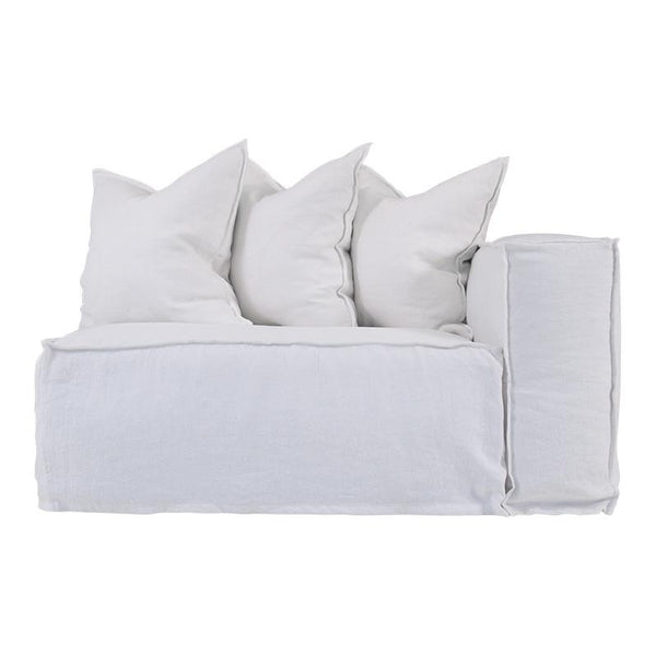 Hendrix Sofa Right Hand Arm Uniqwa Furniture White