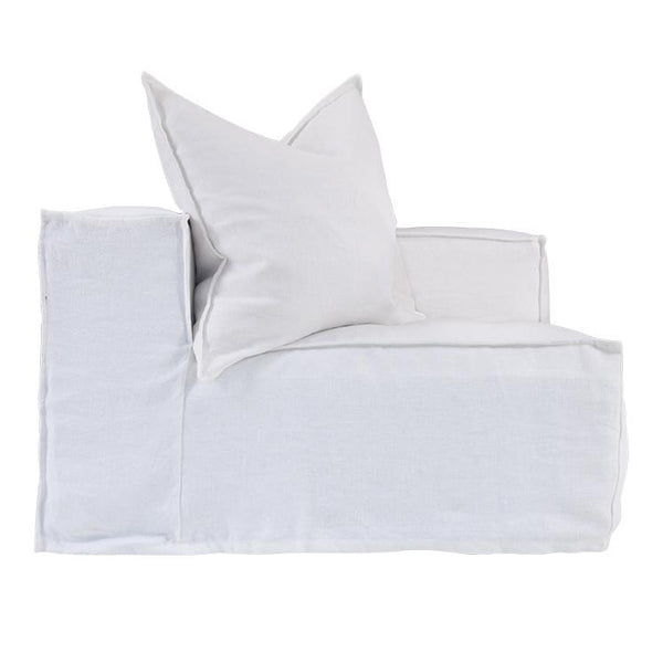 Hendrix Sofa Right Hand Arm Uniqwa Furniture White