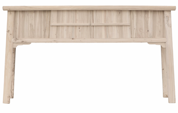 Bamboo Console Table Blonde Uniqwa Collections