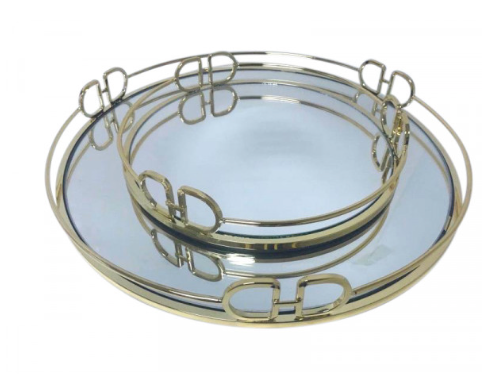 Gold Buckle Tray