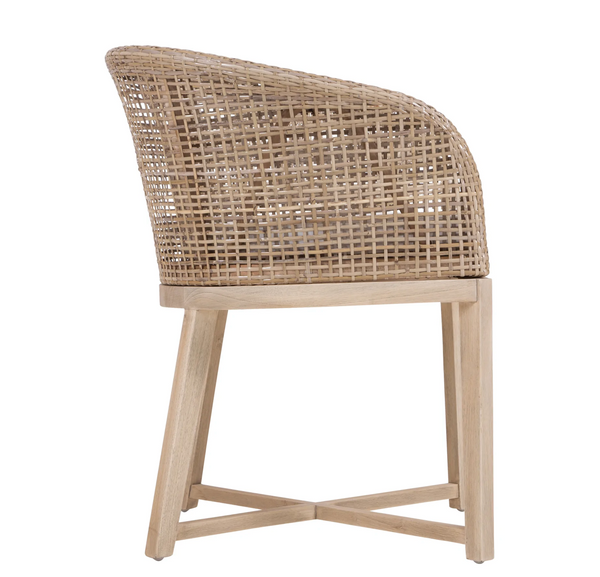 Tula Dining Chair Natural Uniqwa Furniture