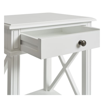 Manto Bedside White